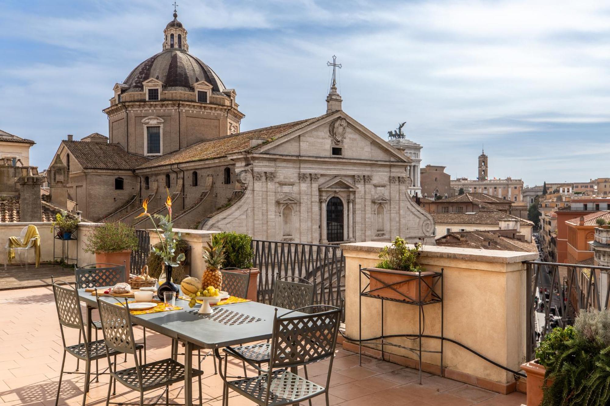 شقة Penthouse Rome Capitol المظهر الخارجي الصورة